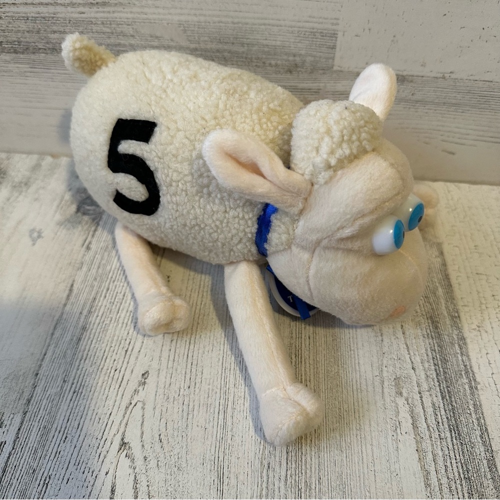 Serta Sheep Plush Animal Number 5 Collectible